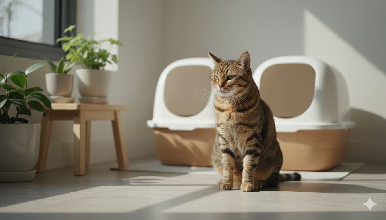 고양이 변비 - 증상, 원인, 식이 관리법