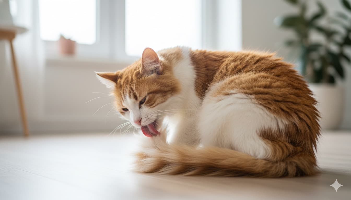 고양이 피부염 - 가려움증 원인, 치료, 예방