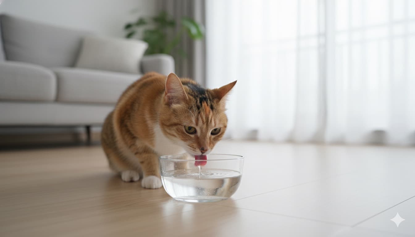 고양이 하루 급여량은 얼마일까?
