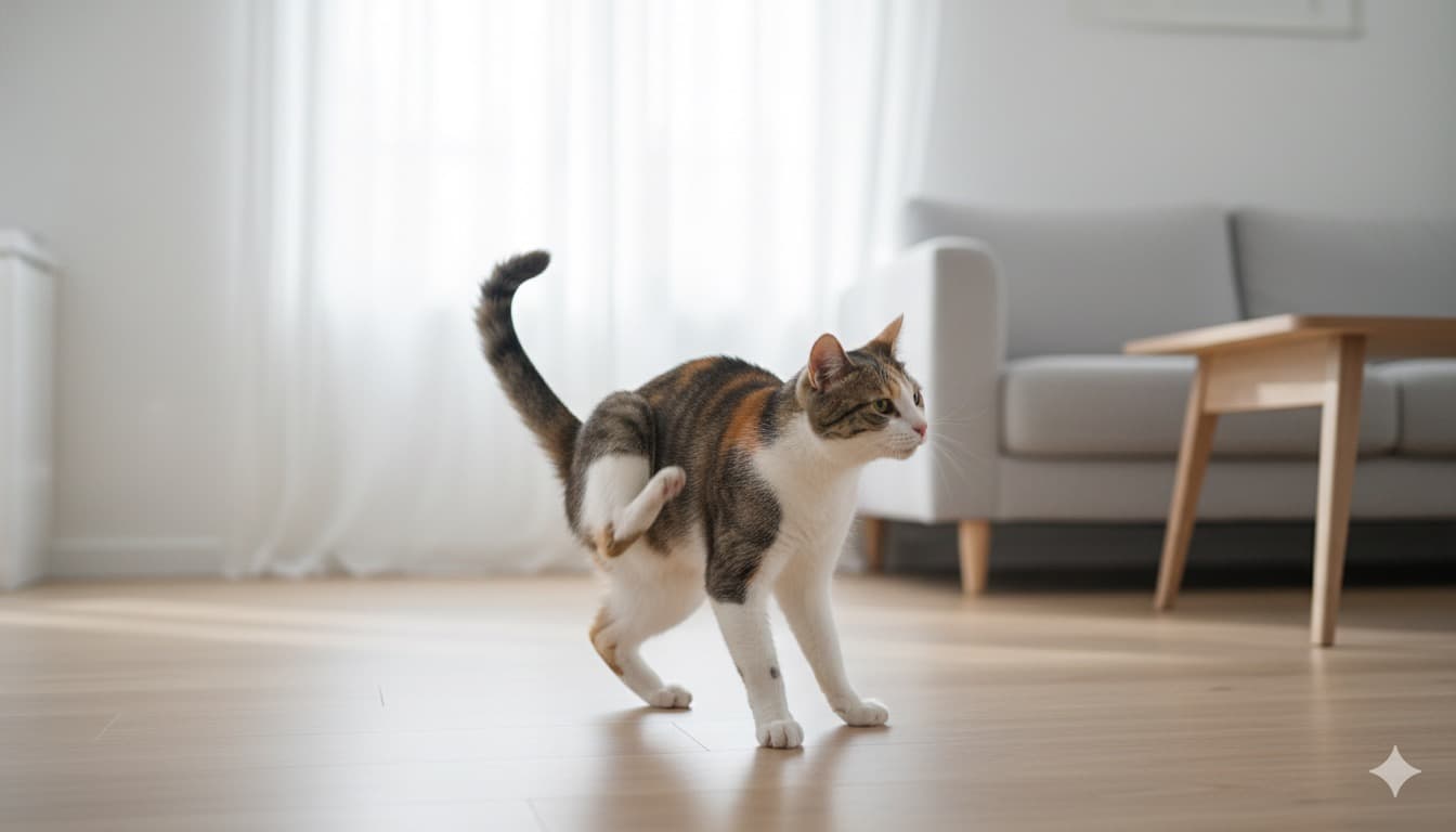고양이 벼룩 알레르기 피부염 - 증상, 예방, 치료