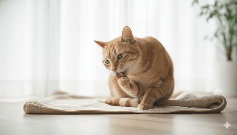 우리 고양이가 이상해 보일 때 — 영역 표시와 과도한 핥기의 진실